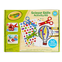 Crayola Young Kids Scissor Skills Activity Kit Recommended For 3 Year - Multi - 1 Kit (811519)