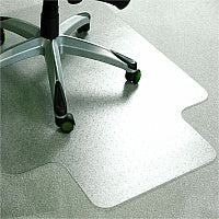 Cleartex AdvantagematPlus Advantagemat(R) Plus APET Lipped for Low/Standard Pile Carpets - 36" x 48" 48" Length x 36" Width x 0.087" Depth x 0.375" Thickness - Lip Size 10" Length x 20" Width - Lipped - Amorphous Polyethylene Terephthalat (NCCMFLAG0003)