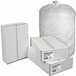 Everyday Genuine Joe High-Density Can Liners 10 gal Capacity - 24" Length x 24" Width x 0.20 mil (5 Micron) Thickness - High Density - Natural - Resin - Office Waste, Receptacle - 1000 / Carton (HD242406)