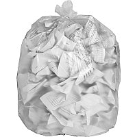 Everyday Genuine Joe High-Density Can Liners 33 gal Capacity - 39" Length x 33" Width x 0.47 mil (12 Micron) Thickness - High Density - Clear - Resin - Office Waste, Receptacle - 500 / Carton (HD334016)