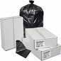 Everyday Genuine Joe Low-Density Can Liners 56 gal Capacity - 47" Length x 43" Width x 1.50 mil (38 Micron) Thickness - Low Density - Black - Resin - Office Waste, Receptacle - Recycled - 100 / Carton (LD434720)