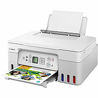 Canon PIXMA G3270 Wireless Inkjet Multifunction Printer - Color - White Copier/Printer/Scanner - 4800 x 1200 dpi Print - Up to 3000 Pages Monthly - Color Flatbed Scanner - 600 x 1200 dpi Optical Scan - Wireless LAN - Apple AirPrint, Mopria, Can (5805C022)