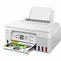 Canon PIXMA G3270 Wireless Inkjet Multifunction Printer - Color - White Copier/Printer/Scanner - 4800 x 1200 dpi Print - Up to 3000 Pages Monthly - Color Flatbed Scanner - 600 x 1200 dpi Optical Scan - Wireless LAN - Apple AirPrint, Mopria, Can (5805C022)