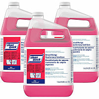 Procter & Gamble P&G Clean Quick Quaternary Sanitizer Concentrate - 128 fl oz (4 quart) - Rinse-free - Red - 3 / Carton (07534)