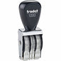 Trodat Rubber Date Stamp Date Stamp - 4 Bands - Assorted - Rubber, Steel - 1 Each (RD010)