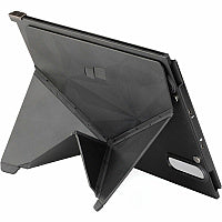 AbilityOne SKILCRAFT Portable Laptop Monitor Kickstand 0.2" Height x 8" Width x 10" Depth - Black (NIB0024)