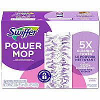 Swiffer PowerMop Mopping Pads Purple - 5 / Box (08188)