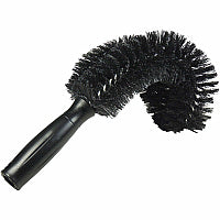 Unger StarDuster Pipe Brush Polypropylene Bristle - 11" Overall Length - Plastic Handle - Green, Black - 1 Each (PIPE0)
