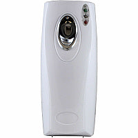 Claire Metered Air Freshener Dispenser 0.13 Hour, 0.25 Hour, 0.50 Hour - Wall - 2 x C Battery - 1 Each - White (CL7MADISPC)