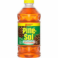 Pine-Sol Multi-Surface Cleaner For Multi Surface - Concentrate - Liquid - 40 fl oz (1.3 quart) - Original Scent - Deodorize, Disinfectant, Dilutable - Yellow - 1 Each (60164)