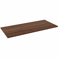 Lorell Multipurpose Tabletop 30" Width x 66" Depth x 1" Thickness - Band Edge - Walnut, Laminate Table Top - For Conference Table, Office (LLR62682)