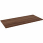 Lorell Multipurpose Tabletop 30" Width x 66" Depth x 1" Thickness - Band Edge - Walnut, Laminate Table Top - For Conference Table, Office (LLR62682)