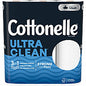 Kimberly-Clark Professional(R) Ultra Clean Toilet Paper 1 Ply, White, Paper, Fiber, 24 Rolls/Pack (55492)