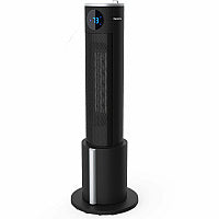 ESM 29" Tower Heater with Humidifier Remote Control - Office, Room, Living Room - Tower - Black (KM65012BK)
