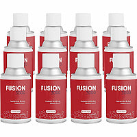 Fresh Products Fusion 3000 Metered Aerosols 6000 ft³ - Spiced Apple - 30 Day - Odor Neutralizer, VOC Compliant - 12 / Carton (MAIRSA)