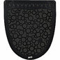 Genuine Joe Carpet Mat Restroom, Floor, Urinal - 16.75" Width x 20.500" Depth - Black - 6 / Carton (GJO85202)