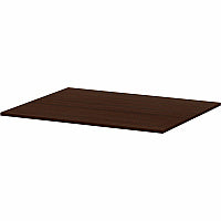 Lorell Essentials Modular Conference Tables 1" Height x 59" Width x 47" Depth - Band Edge - Espresso Table Top - Modular, Eco-friendly - For Meeting, Office (LLR16324)