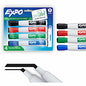 Expo Magnetic Dry-erase Marker Chisel Marker Point - Erasable - Assorted Ink/ - 4 / Pack (1944728A)