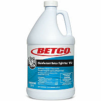 Betco Fight-Bac RTU Disinfectant Cleaner For Multipurpose - Ready-To-Use - Spray - 128 fl oz (4 quart) - 11.7 pH - Citrus Floral Scent - Non-porous, Quick Drying, Virucidal, Disinfectant, Anti-bacterial, Rinse-free, Deodorize - Clear - 4 / Car (3110400CT)