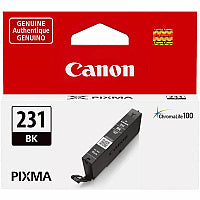Canon CLI-231 Original Standard Yield Inkjet Ink Cartridge - Black - 1 Each 8.2 mL (CLI231BK)