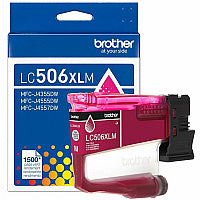 Brother LC506XLM Original High Yield Inkjet Ink Cartridge - Magenta Pack (LC506XLMS)