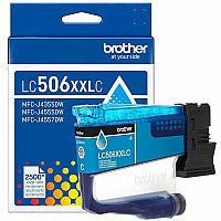Brother LC506XXLC Original Super High Yield Inkjet Ink Cartridge - Cyan Pack (LC506XXLCS)