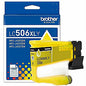 Brother LC506XLY Original High Yield Inkjet Ink Cartridge - Yellow Pack (LC506XLYS)