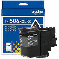 Brother Original Super High (XXL Series) Yield Inkjet Ink Cartridge - Black Pack (LC506XXLBKS)