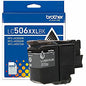 Brother Original Super High (XXL Series) Yield Inkjet Ink Cartridge - Black Pack (LC506XXLBKS)