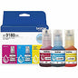 Brother Genuine BTD1803PK 3-Pack High Yield Cyan, Magenta, and Yellow Ink Bottles (BTD1803PKS)