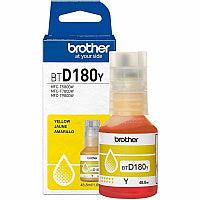 Brother Genuine BTD180Y High Yield Yellow Ink Bottle (BTD180YS)