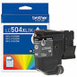 Brother LC504 Original High Yield Inkjet Ink Cartridge - Black Pack (LC504XLBKS)