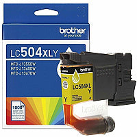 Brother LC504XLY Original High Yield Inkjet Ink Cartridge - Single Pack - Yellow - 1 Pack (LC504XLYS)