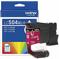 Brother Original High (XL) Yield Inkjet Ink Cartridge - Magenta Pack (LC504XLMS)