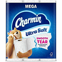 Charmin Ultra Soft Mega Roll (19268)