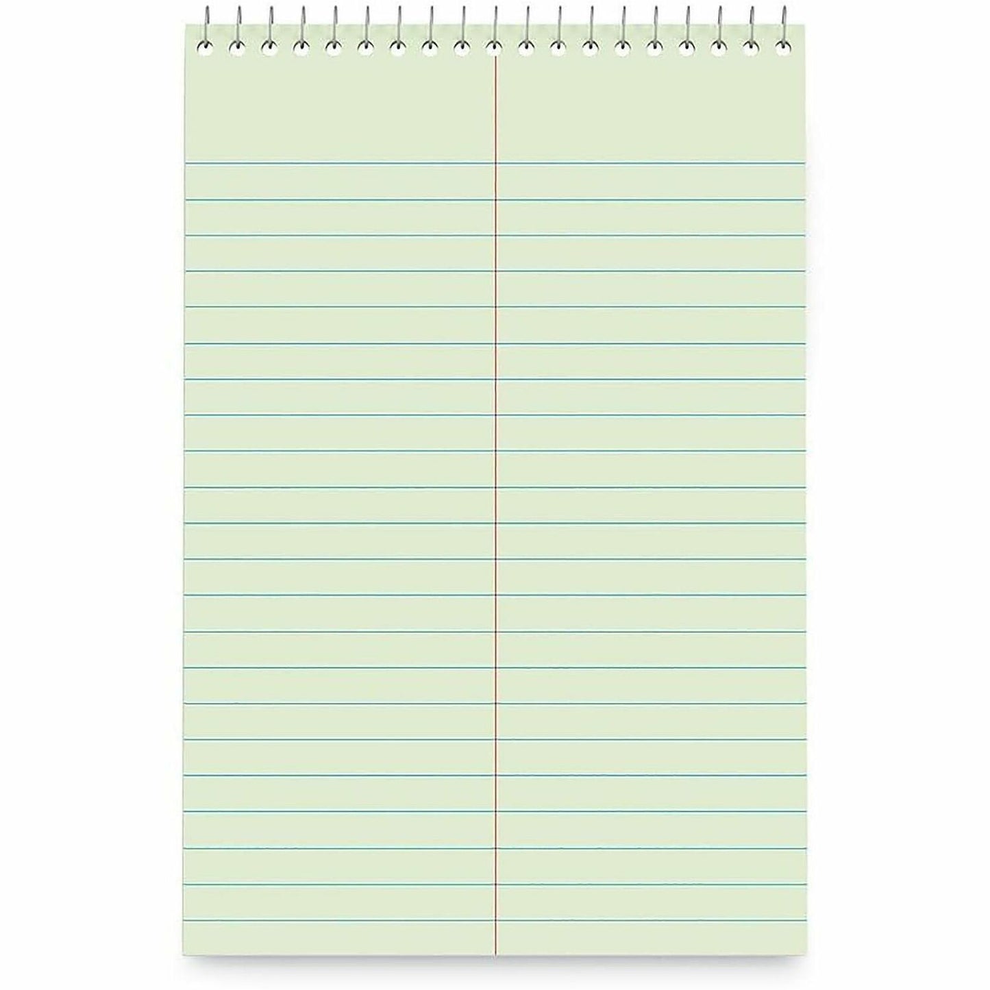 Business Source Green Tint Steno Notebook (26743)