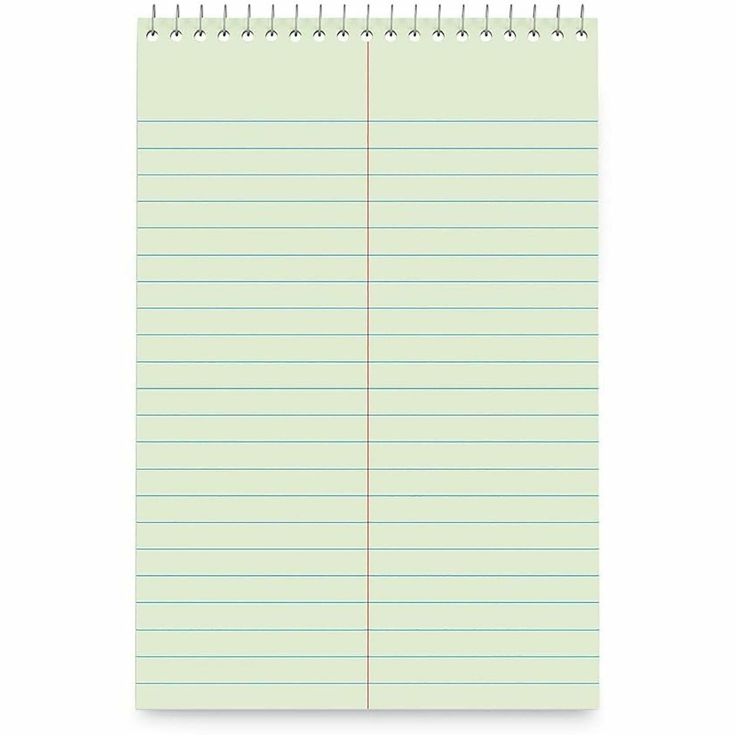 Business Source Green Tint Steno Notebook (26743)