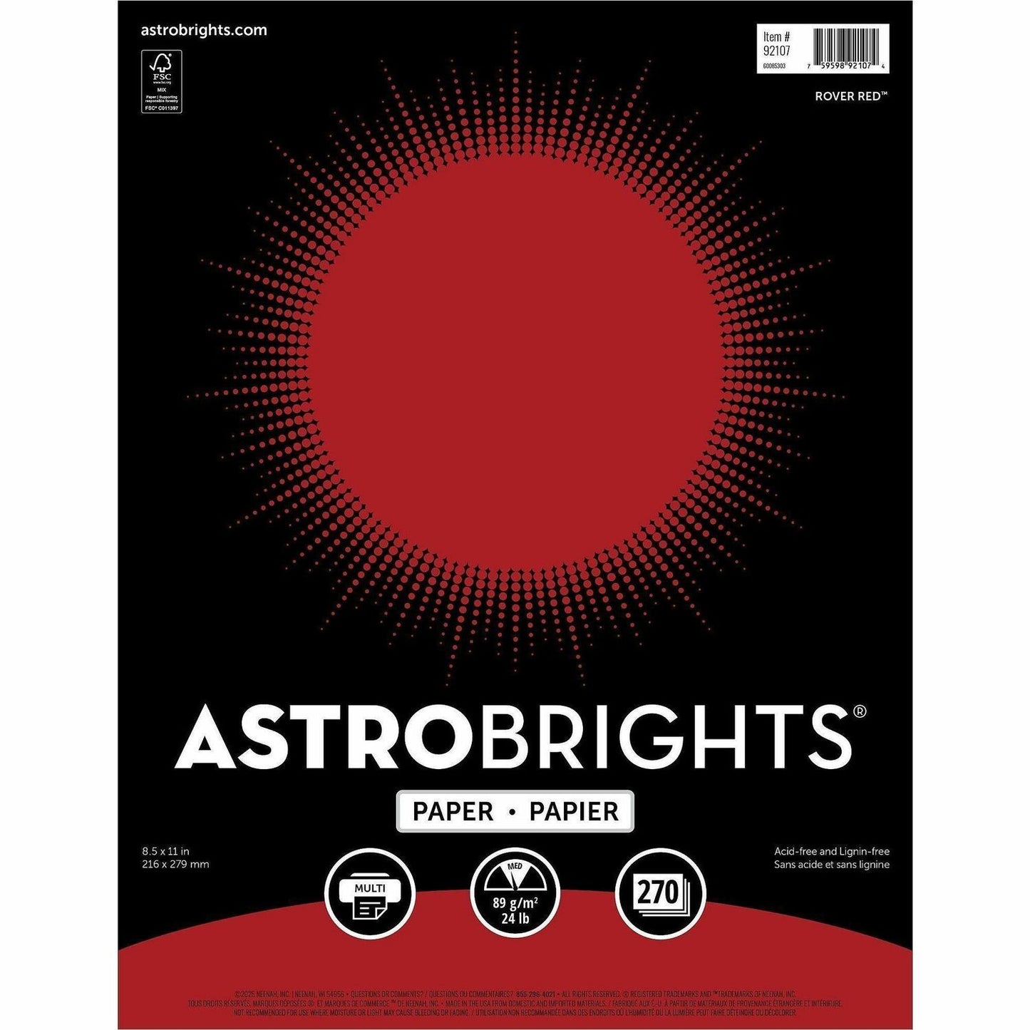 Astrobrights Colored Paper (92107)