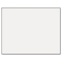 Pacon Six-Ply Railroad Board, 22 x 28, White, 25/Carton (54611)