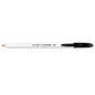 AbilityOne 7520010589978, SKILCRAFT Ballpoint Pen, Stick, Medium 1 mm, Black Ink, White Barrel, Dozen