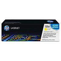 HP 125A, (CB542A) Yellow Original LaserJet Toner Cartridge