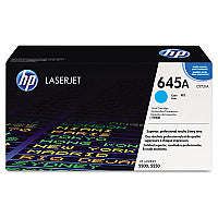 HP 645A, (C9731A) Cyan Original LaserJet Toner Cartridge