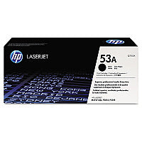 HP 53A, (Q7553A) Black Original LaserJet Toner Cartridge
