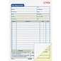 Adams Carbonless Purchase Order Statement Tape Bound - 2 Part - Carbonless Copy - 5.56" x 8.43" Sheet Size - 2 x Holes - White, Canary - Assorted Sheet(s) - 1 Each (DC5831)