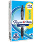 Paper Mate Retractable Profile Ballpoint Pens 1.4 mm Bold Pen Point - Retractable - Black Ink - Gel-based - Translucent Black Barrel - 1 Dozen (89465A)