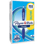 Paper Mate Retractable Profile Ballpoint Pens 1.4 mm Bold Pen Point - Retractable - Blue Ink - Gel-based - Blue Barrel - 1 Dozen (89466A)