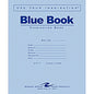 Roaring Spring Blue Book 8-sheet Exam Booklet 8 Sheets - 16 Pages - Stapled/Glued - Red Margin - 15 lb Basis Weight - 7" x 8 1/2" Sheet Size - White Paper - Blue Cover - Flexible Cover - 50 / Pack (77512)