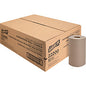 Genuine Joe Embossed Hardwound Roll Towels 7.88" Width x 350 ft Length - 2" Core - Natural - 12 / Carton (GJO22200)