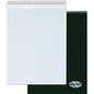 TOPS Docket Top Wire Quadrille Pad 70 Sheets - Wire Bound - 8 1/2" x 11 3/4" Sheet Size - White Paper - Chipboard Cover - Perforated, Hard Cover - 1 Each (63801)