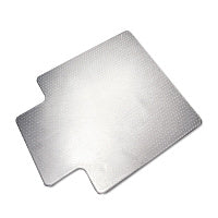 AbilityOne 7220015772528, SKILCRAFT PVC Chair Mats, Low to Medium Pile Carpet, 60 x 46, Clear